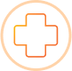ícone de cruz médica